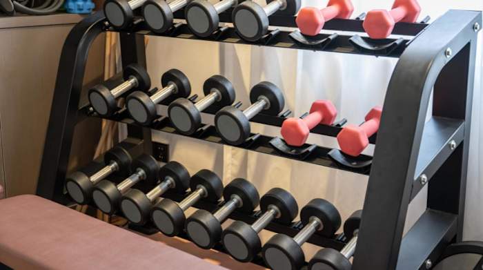 Dumbell racks_lead